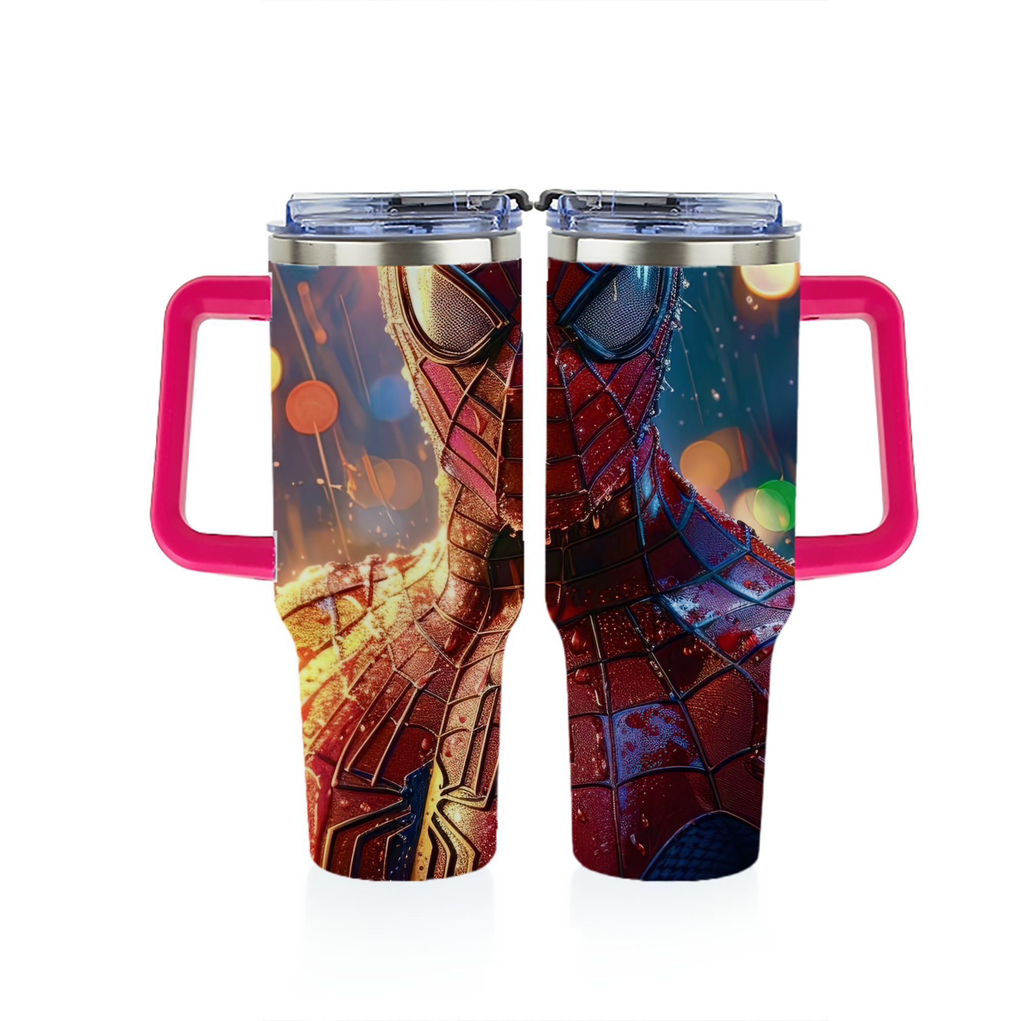 （画像用） Spider Man スパイダーマン 1200ｍLフルプリント車用タンブラー